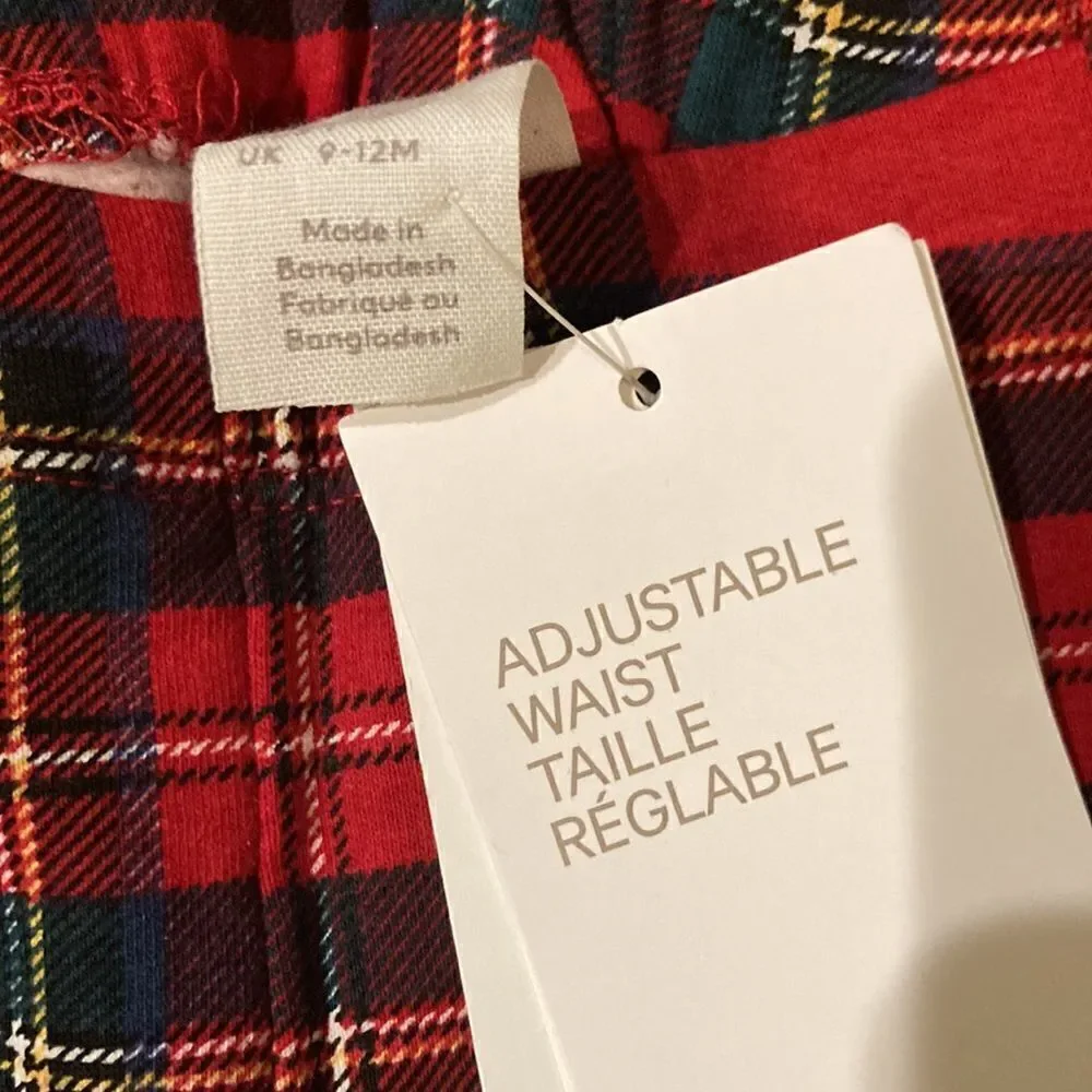 Plaid leggings